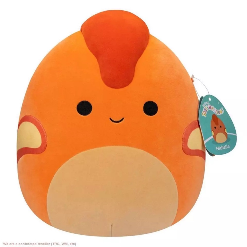NWT Squishmallows Micromallow Nichelle The Parasaurolophus Plush Stuffed Animal